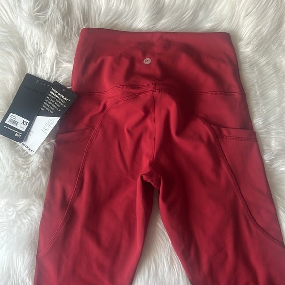 90 degree by reflex leggings red dahlia - Picture 6 of 8